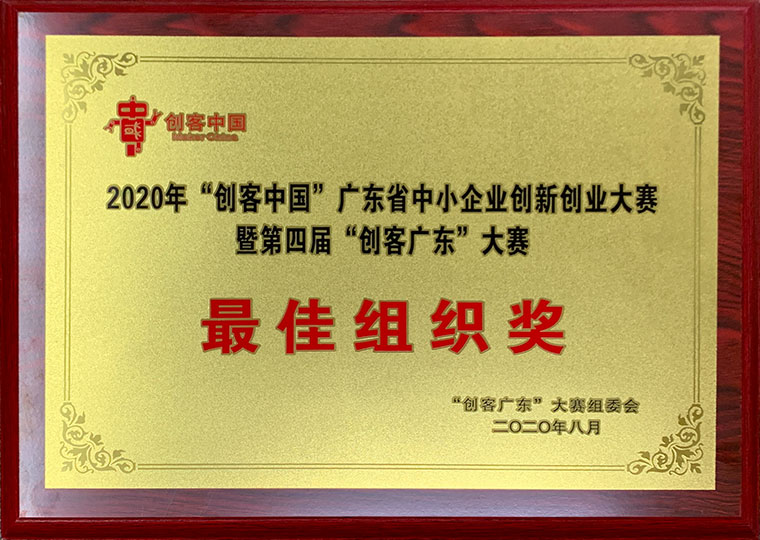 Best Organization Award of 2020 