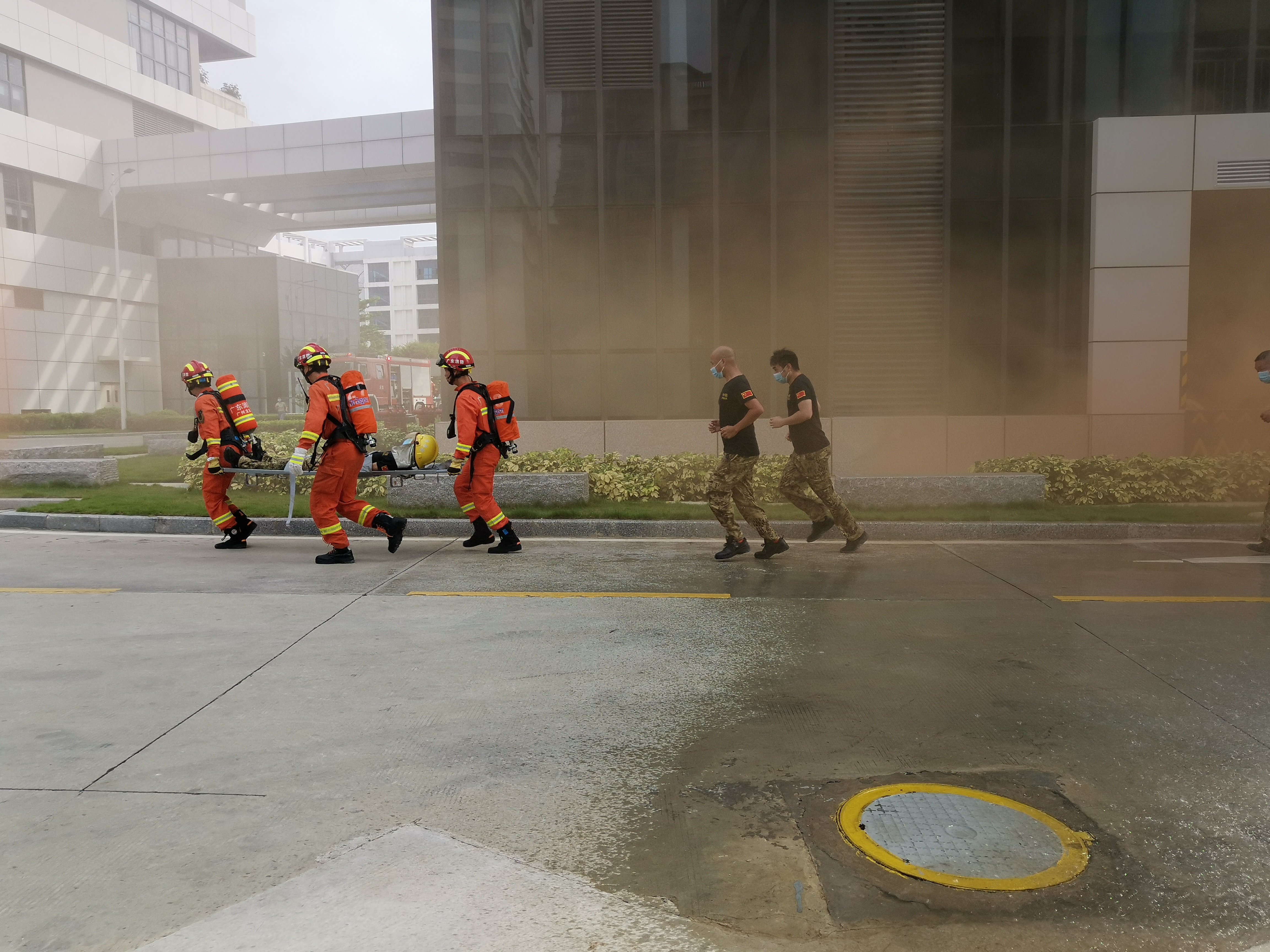 廣東醫(yī)谷開展消防疏散實(shí)戰(zhàn)演練活動(dòng)，筑牢消防安全防火墻！