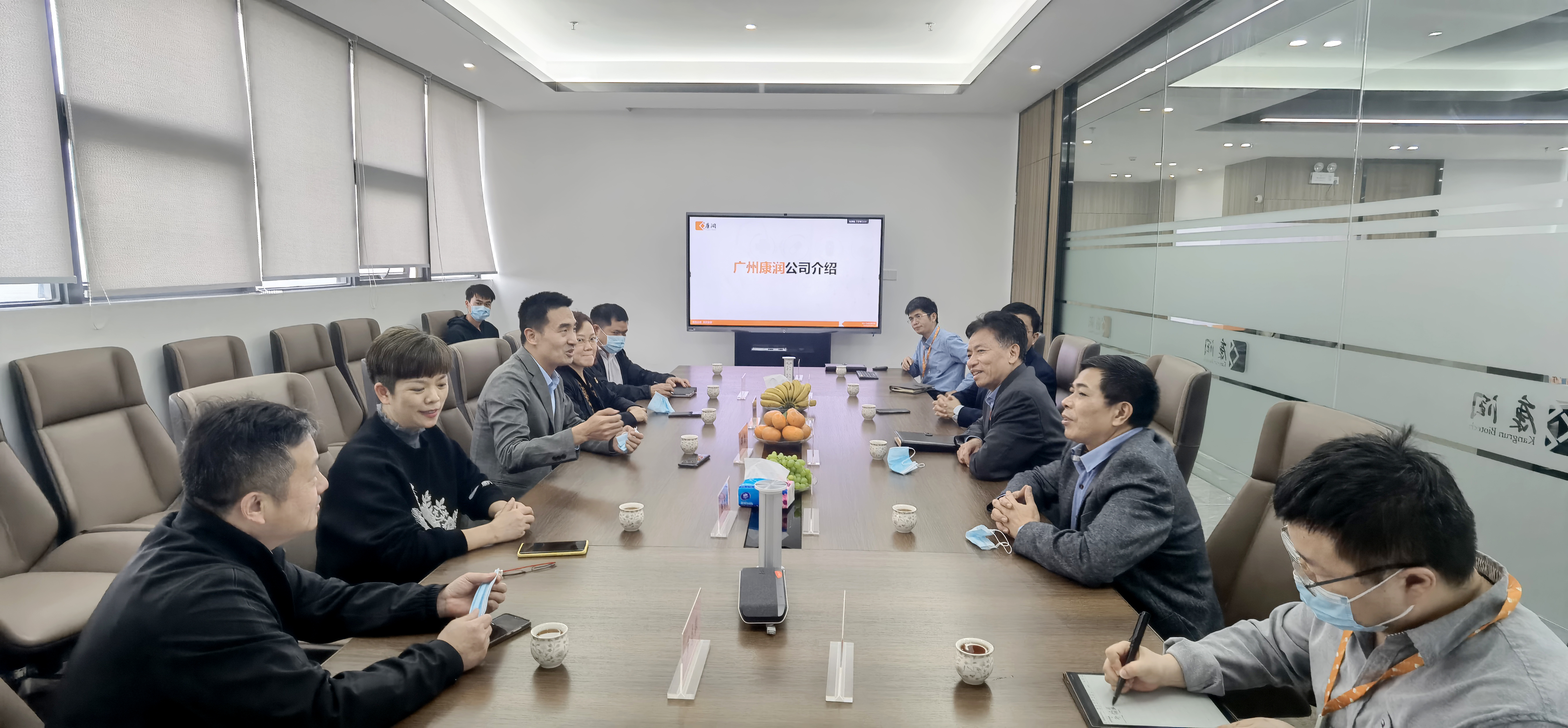 南沙區(qū)市場監(jiān)督管理局黨組書記、局長鄭康帶隊蒞臨廣東醫(yī)谷考察調(diào)研園區(qū)企業(yè)