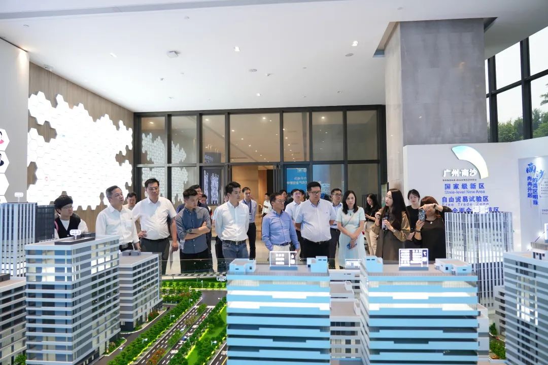 南沙區(qū)政協(xié)港澳僑外事委、港澳委員一行蒞臨廣東醫(yī)谷考察交流