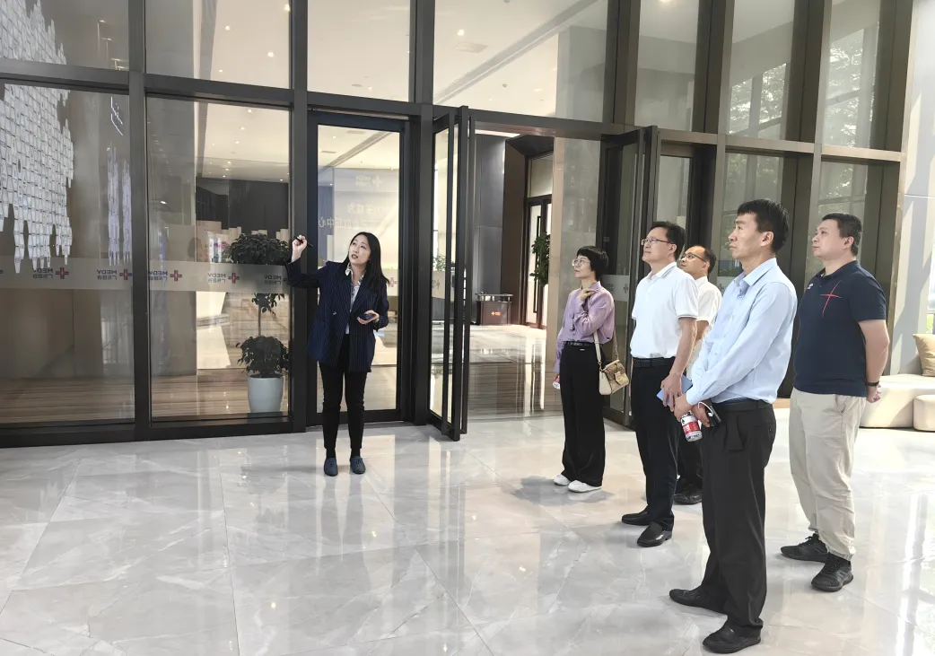 惠州學院生命科學學院領導來訪廣東醫(yī)谷考察交流