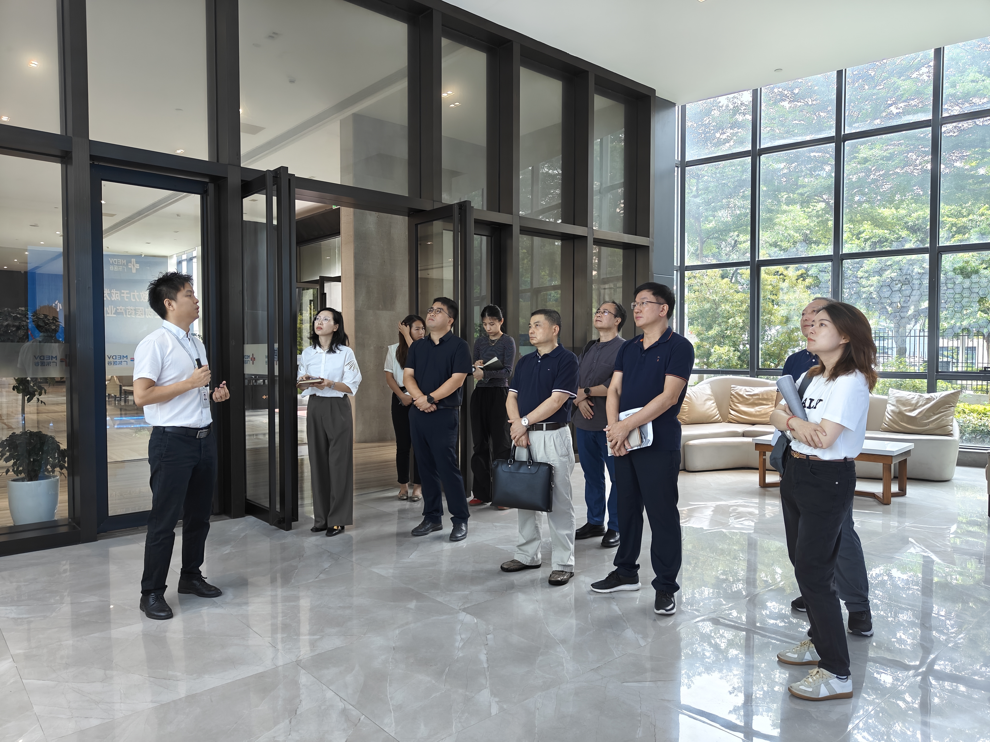 “雙向奔赴，共繪‘南圖’ ”南沙政企對接系列活動專家一行來訪廣東醫(yī)谷